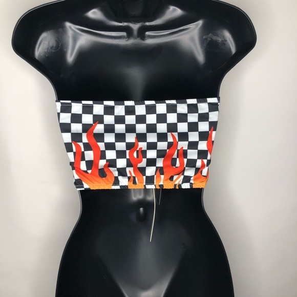 Checkerboard Bandeau - Picture 3 of 3
